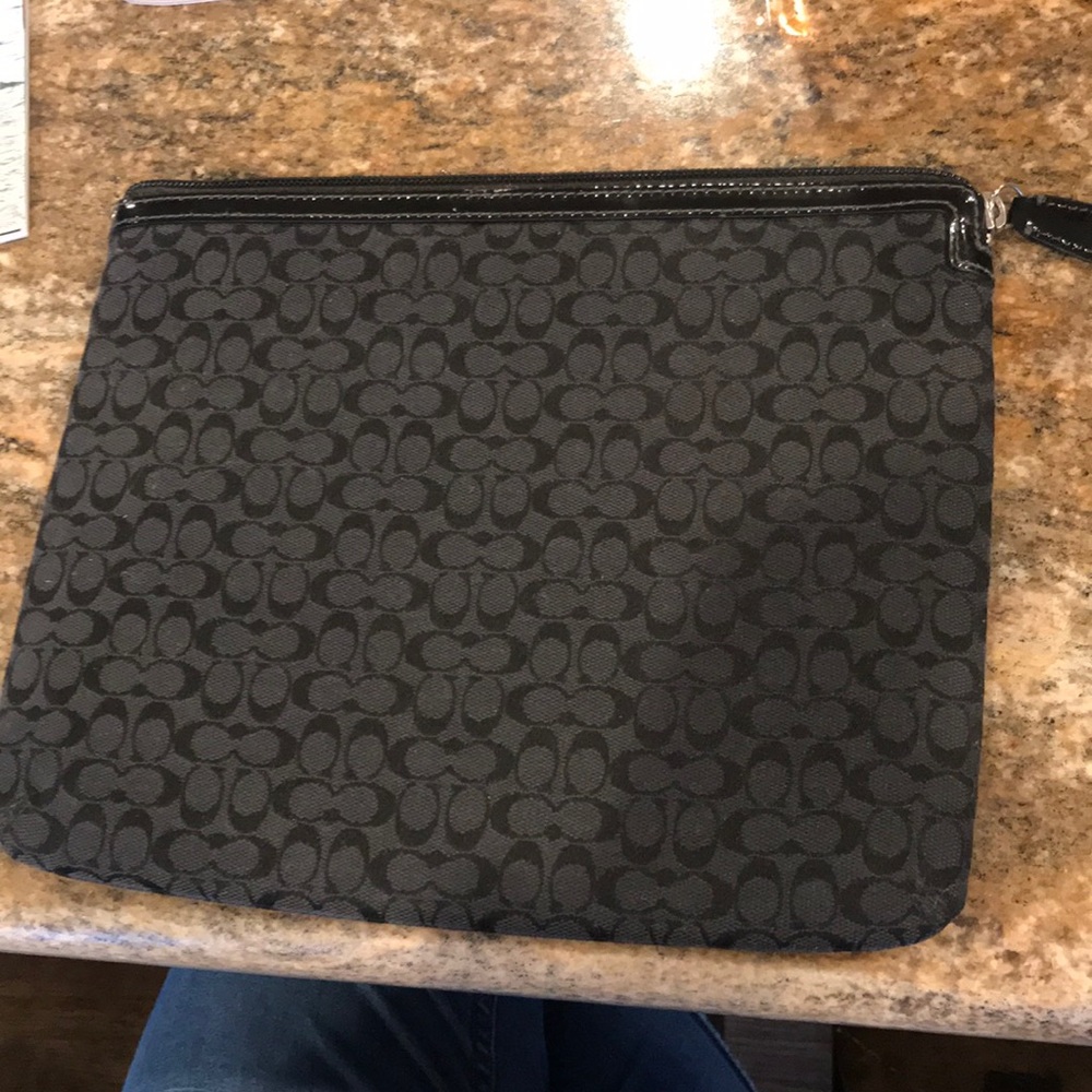 Black Coach tablet case